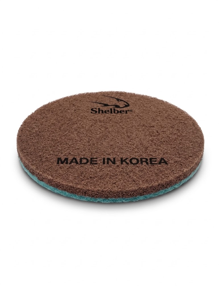 Diamond Burnishing Pad 17″ – High‑Gloss Floor Maintenance Pad