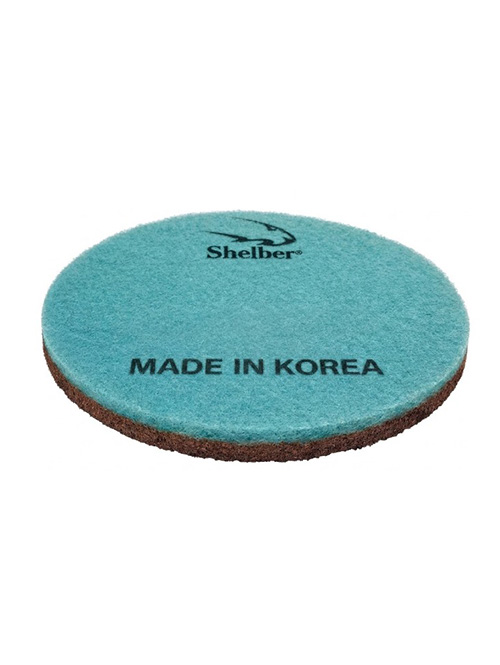 Shelber Diamond Burnishing Pad 17″ – High‑Gloss Floor Maintenance Pad