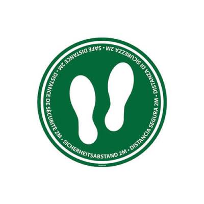 COVID SIGNS FLOOR SHELBER AST