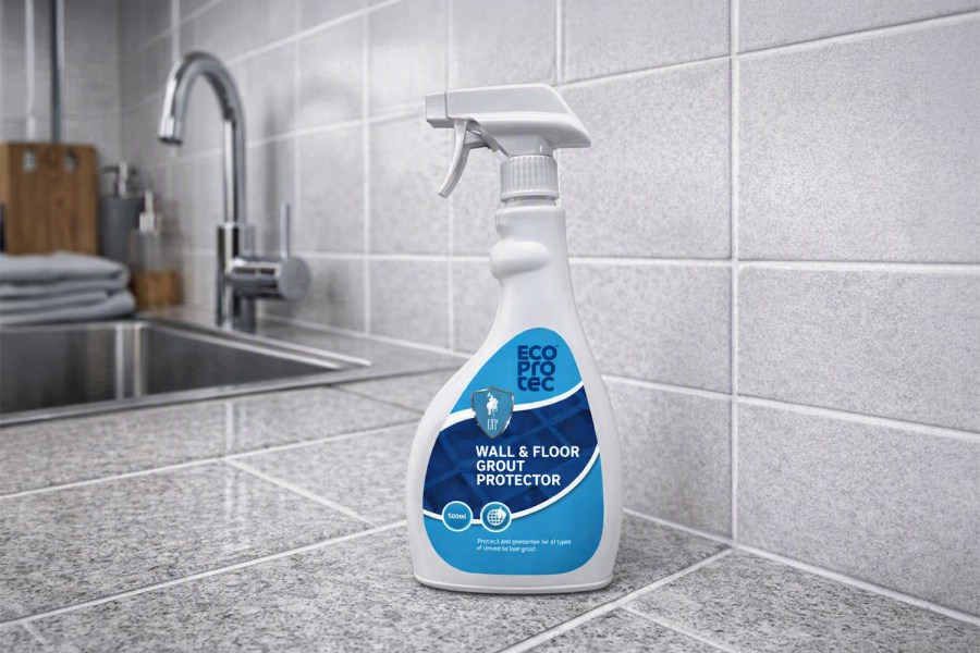 Grout Protector for Wall and Floor