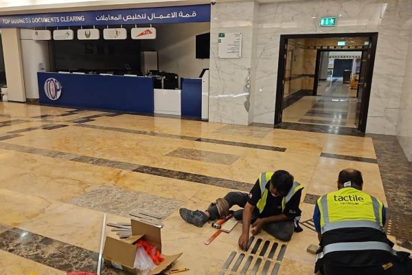 Tactile Installation at RTA Headquarters Dubai tactiles.ae 017