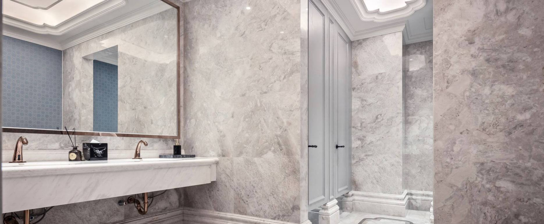 interior design of bathroom
