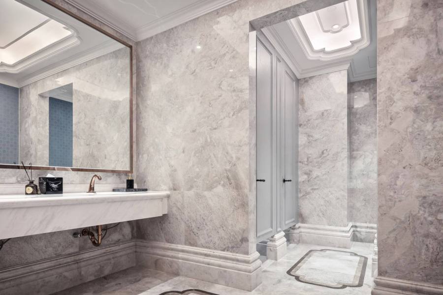 interior design of bathroom