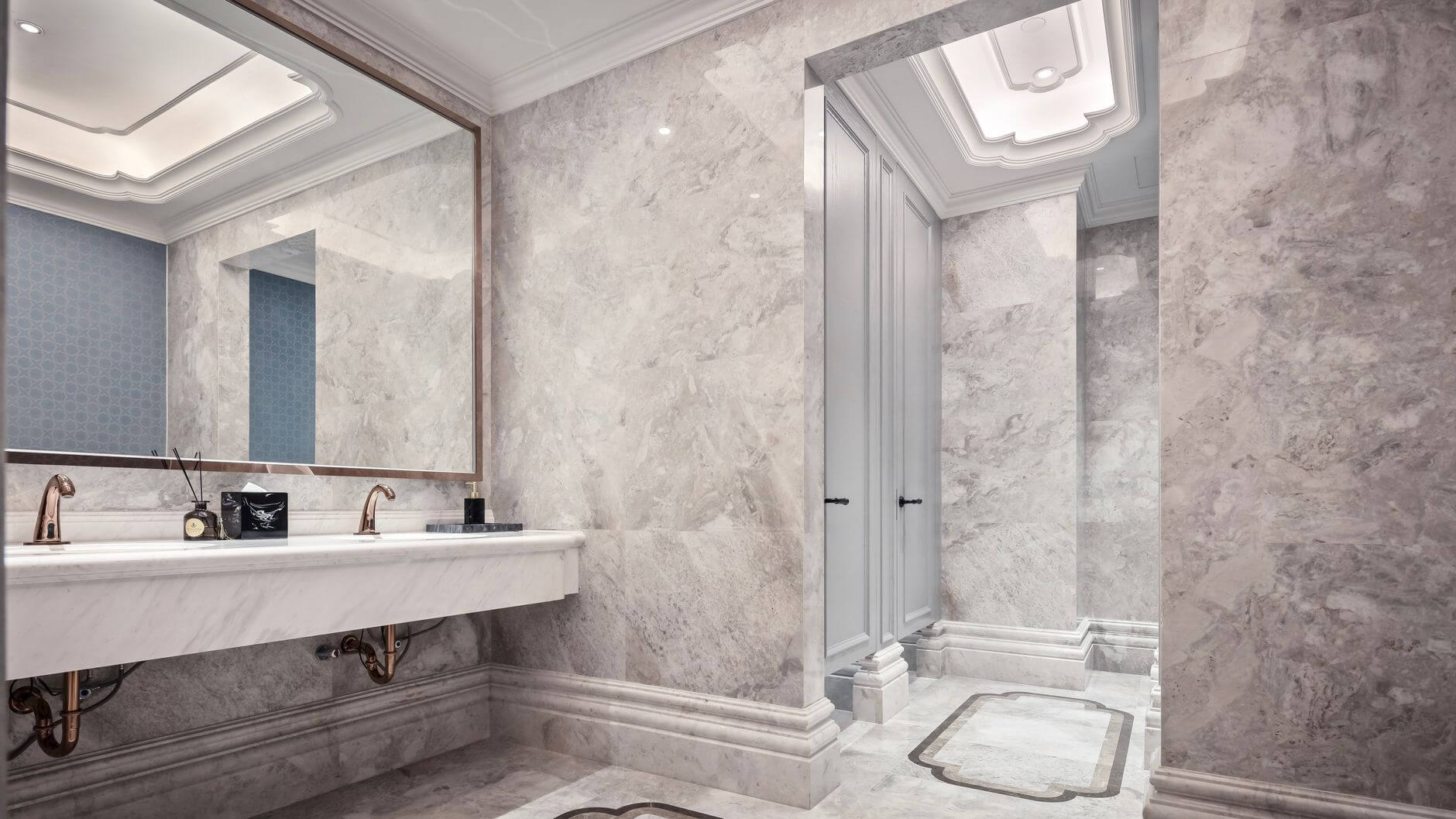 interior design of bathroom
