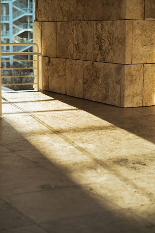 sunlight on the tiles