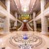 marble foyer of luxurious hotel