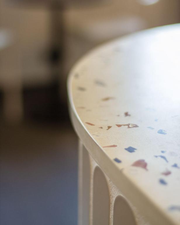 colorful paper straps on table