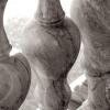 close up of art in marble