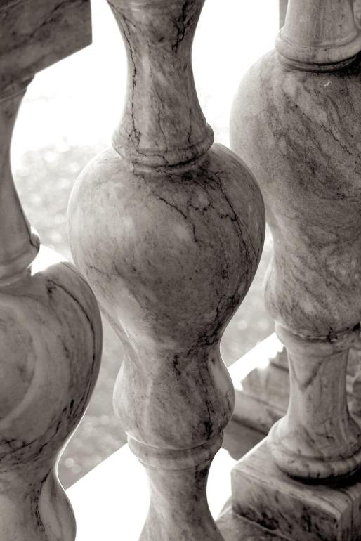 close up of art in marble