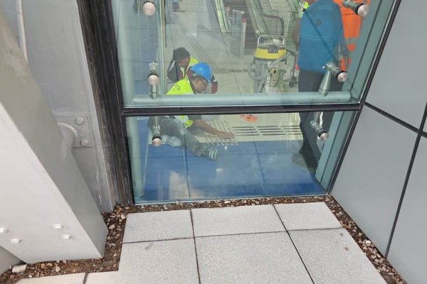 Emirates Metro Station Dubai Tactile Work 4