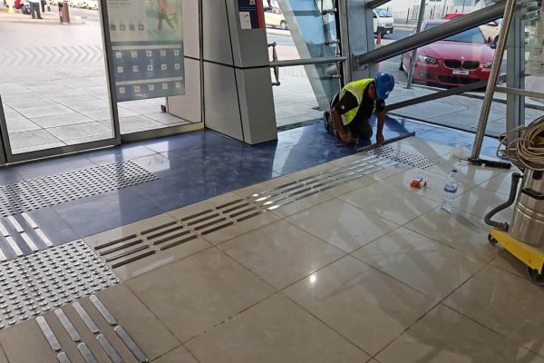 Emirates Metro Station Dubai Tactile Work 9