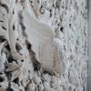 marble relief on building