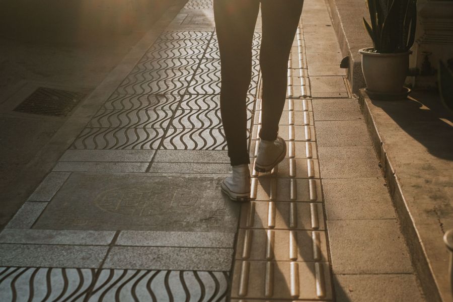 person walking